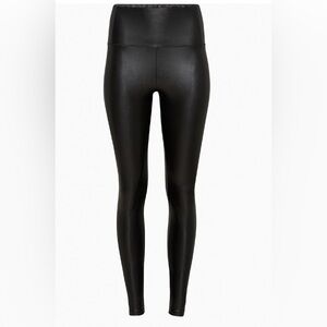 Aritzia Wilfred Free Daria Black Faux Leather Pants - Size M